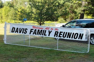 Davis Reunion Banner